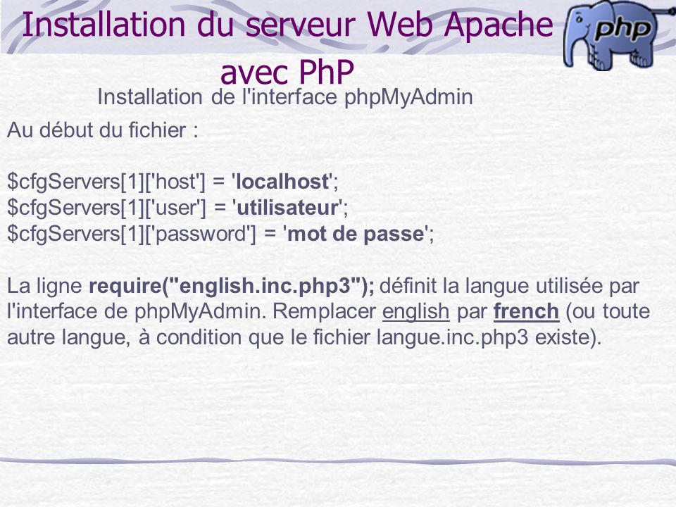 Web dynamique PhP MySQL AYARI Mejdi ppt t l charger